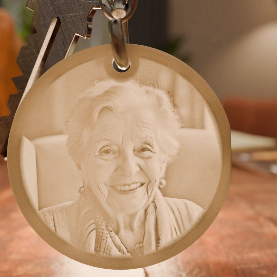 Personalised photo keychains
